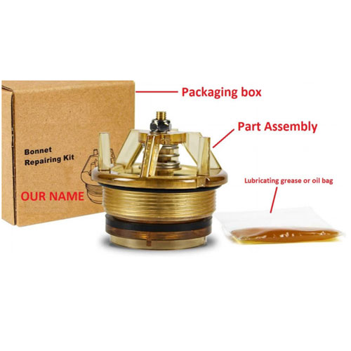 Copper Bonnet Poppet Repair kit Para sa 765 Backflow Preventer