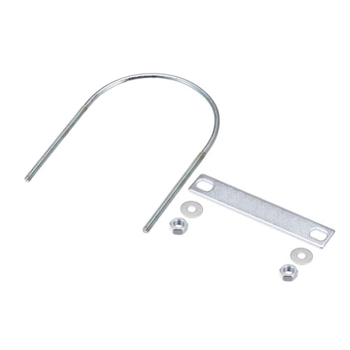 Hindi kinakalawang na asero Round U Bolt na may clamp